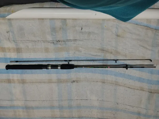 Vara de pesca semi nova aceita oferta.