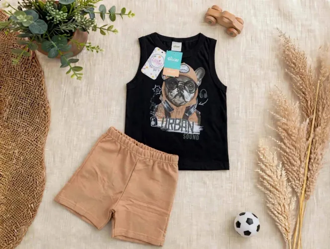 Conjunto infantil, tamanho 2