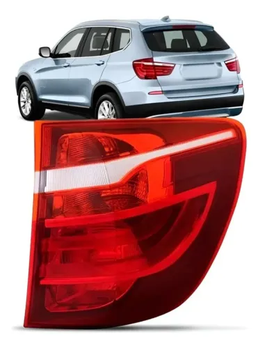 Lanterna Traseira BMW X3 - 2010 a 2016 - versão sem led - lado Direito