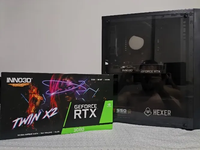 Placa de vídeo RTX 3060 - INNO3D - TWIM X2