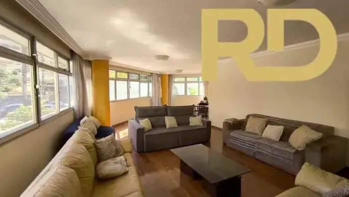 Apartamento à venda, 4 quartos, 1 suíte, 2 vagas, Lourdes - Belo Horizonte/MG