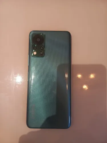 infinix hot 11s nfc celular cor verde, 128gb, android, em perfeito estado