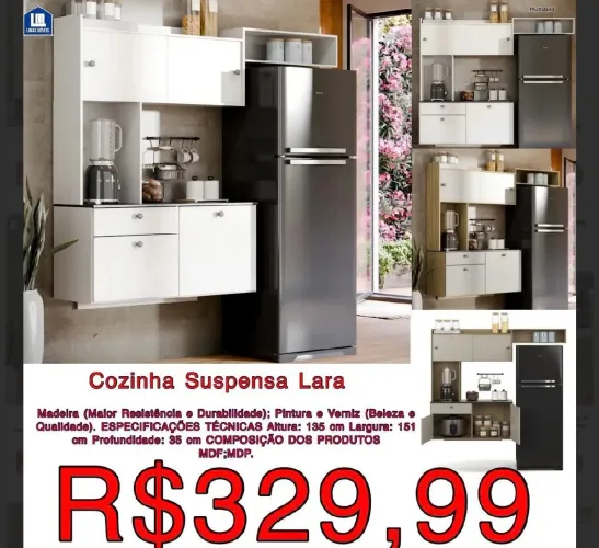 Cozinha Nova - Móveis de Fabrica 