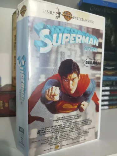 VHS Superman filme 1 DUBLADO 