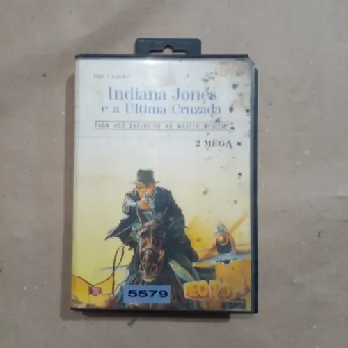 CARTUCHO DE VIDEO GAME INDIANA JONES E A ÚLTIMA CRUZADA