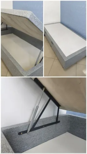 Cama Box baú Solteiro