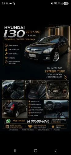 Hyundai I30 2.0 16V 145cv 5P Mec. 2011