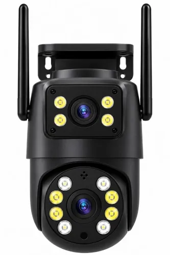 Câmera de Segurança IP Wi-Fi Full HD Visão Noturna Aplicativo ICSEE - AI-A14-H - Jortan