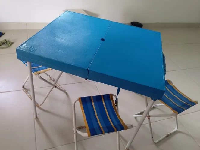 Mesa portátil e dobrável Mor 