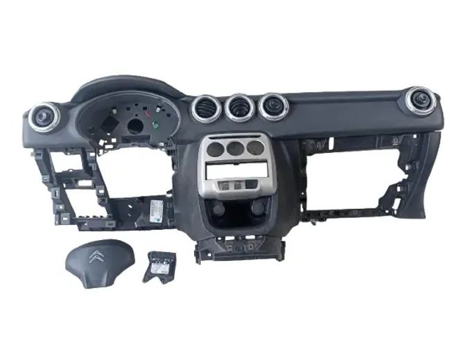 N374 L- Painel Tabelier Tampa KIT Airbag C3 2013 A 2017