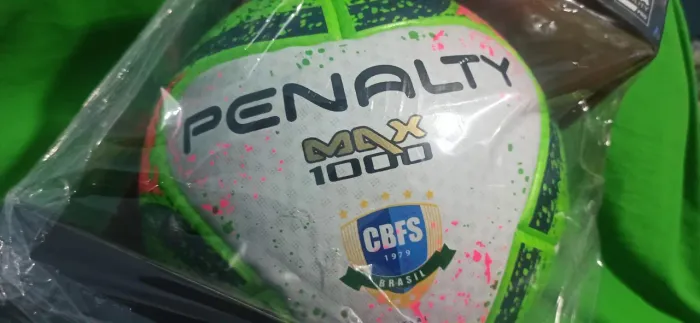 BOLA FUTSAL PENALTY MAX 1000 VII PROFISSIONAL NOVA NA CAIXA
