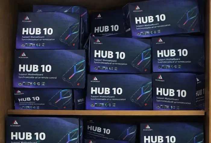 Controladora ARGB 10 fãs 5 v,  3 pinos .