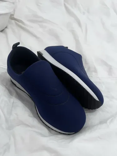 Tênis Usaflex Slip on Azul Marinho