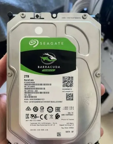HD de 2TB Seagate pra pc 100% saudavel e testado