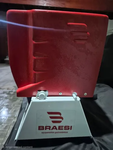 Masseira braesi 5kg, Amassadeira automática basculante