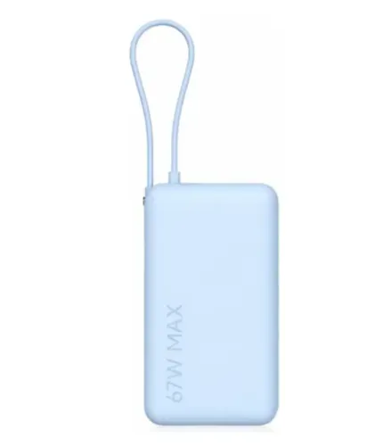 Carregador portátil Xiaomi Power Bank 33w 20000 mAh Carregamento rápido bidirecional