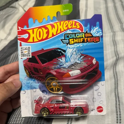 Hot wheels r32 color shifters, troca de cor com calor e frio