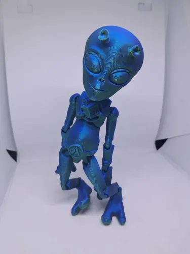 Promoção!!! Alien Et Articulado Boneco Alienígena Fidget Toy 20cm