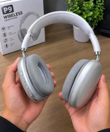 FONE DE OUVIDO BLUETOOTH SEM FIO, COR PRATA, NOVO!