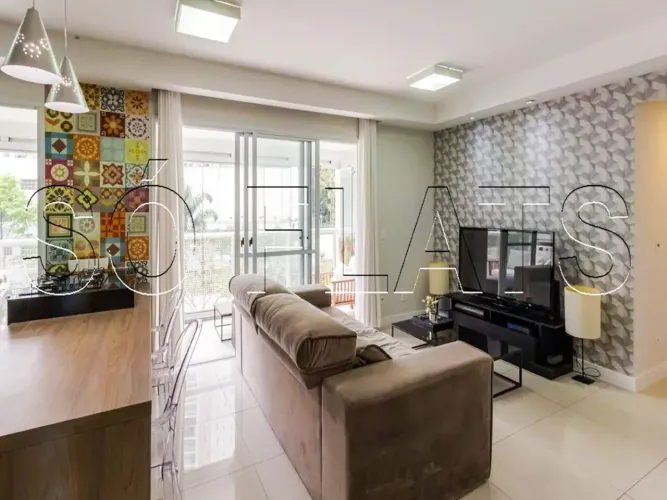 Apartamento Mobiliado 2 Dorms Suite no Morumbi, Residencial Chardonnay, 66m²