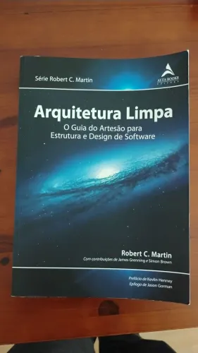 Livro Arquitetura Limpa, Robert C. Martin