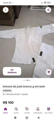 Kimono masculino 