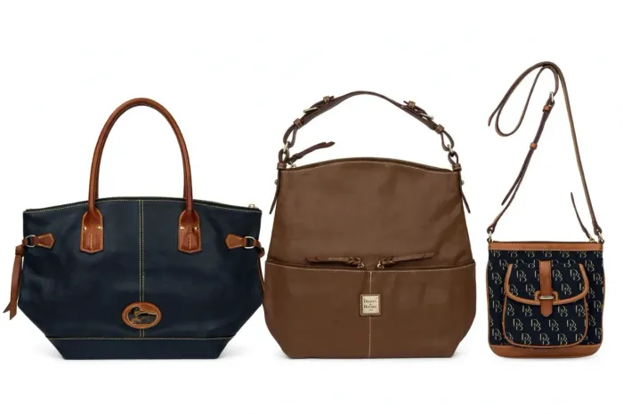 3 Bolsas Couro Legítimo - Dooney Bourke ( importado USA )