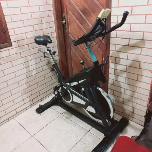 Bicicleta Spinning De Correia Roda 18kg Profissional Gallant Elite Pro ( ENTREGO, ACEITO)