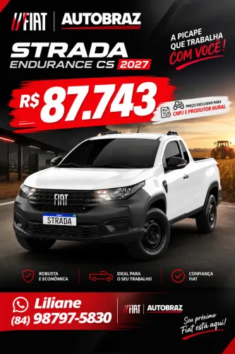 Fiat Strada Endurance 1.3 Flex 8V CS 2027