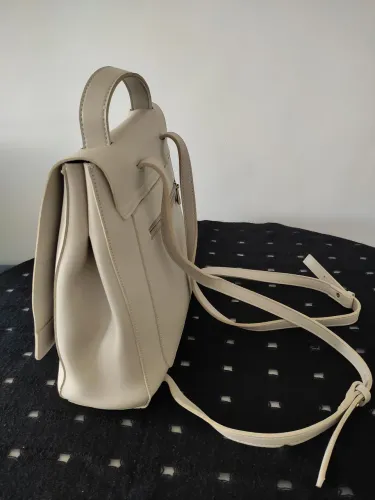 Bolsa Mochila de couro