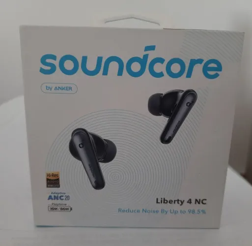 Fone Bluetooth TWS Soundcore Anker Liberty 4 NC Novo