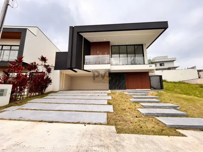Sobrado Moderno no Condomínio Verana com 4 dormitórios