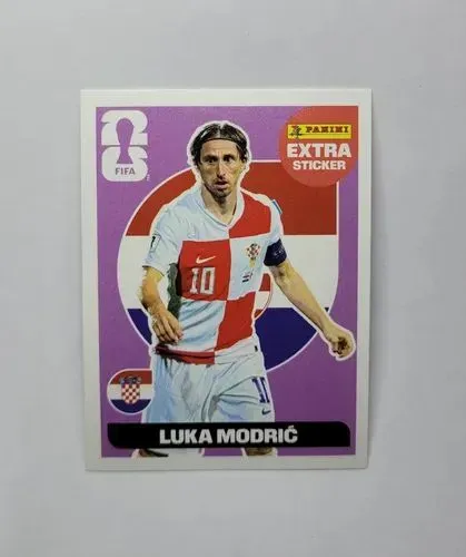 Figurinha Extra Legends Luka Modric Copa do Mundo 2026