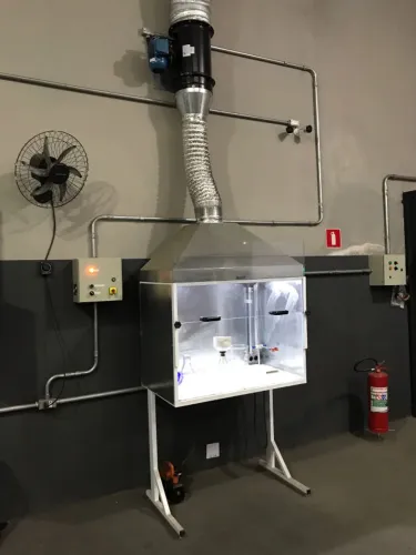 CAPELA DE EXAUSTAO DE GASES
