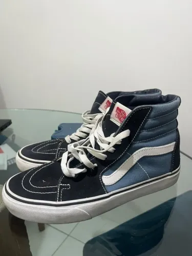 Tênis Vans Sk8-Hi Original Cano Alto Nº 38 - Pouquíssimo Uso