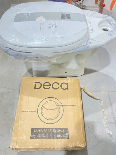 Kit Bacia Com Caixa Acoplada Deca Aspen