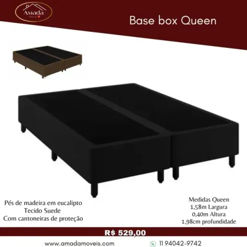 Base Box Queen - à pronta entrega