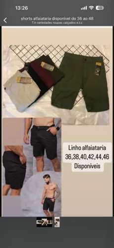 roupa masculina 