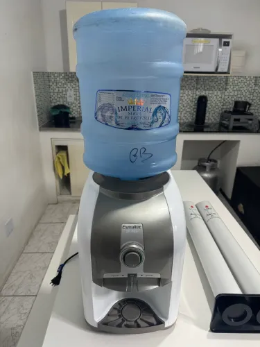 Bebedouro de Galão Esmaltec Gelagua 127v EGM30 Branco + Brindes