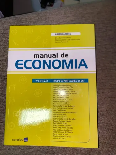 Manual de Economia 7ª Edição - Equipe de Professores da USP - Estado de Novo