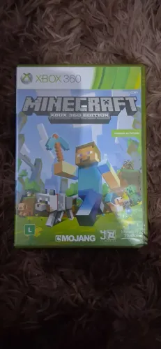 Minecraft pra Xbox 360 em perfeito estado de conservação!