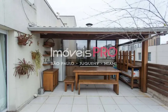 Cobertura em Perdizes de 193 m² para vender e alugar.