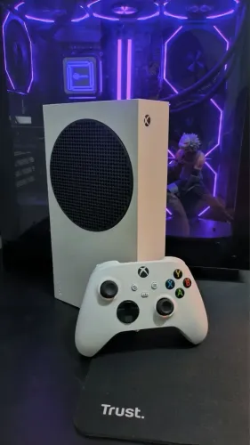 Microsoft Xbox séries S, todos os cabos,controle original e sem defeitos 1600