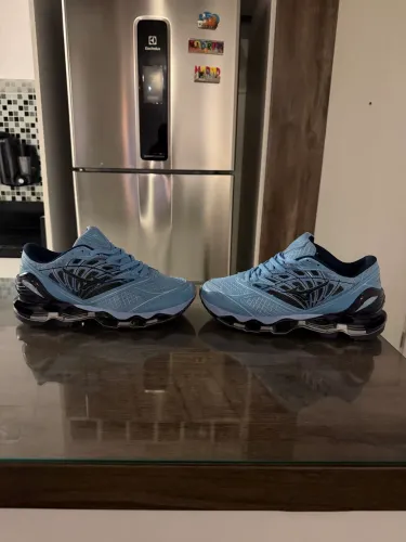 Tênis Mizuno Pro 8 Azul Bebê - Conservado!