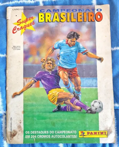 Álbum Panini SUPER CRAQUES Campeonato Brasileiro 1995!