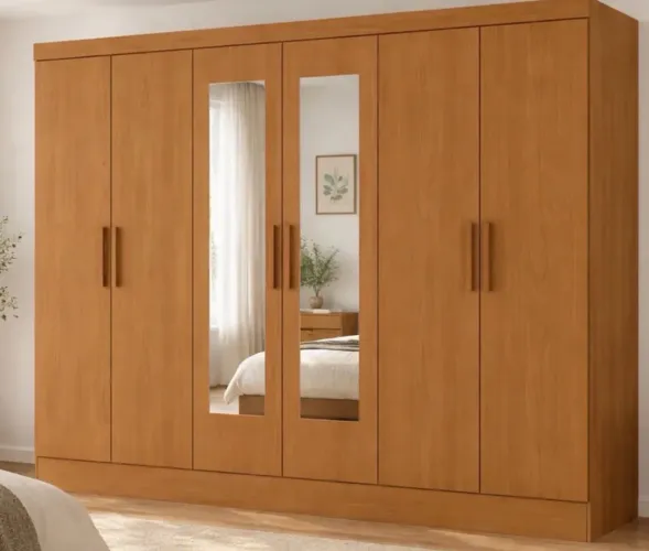 Guarda roupa mdf novo na caixa