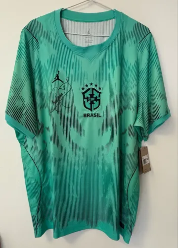 Camisa seleção brasileira CBF autografada Neymar