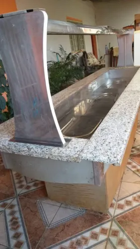 balcão de buffet para restaurante