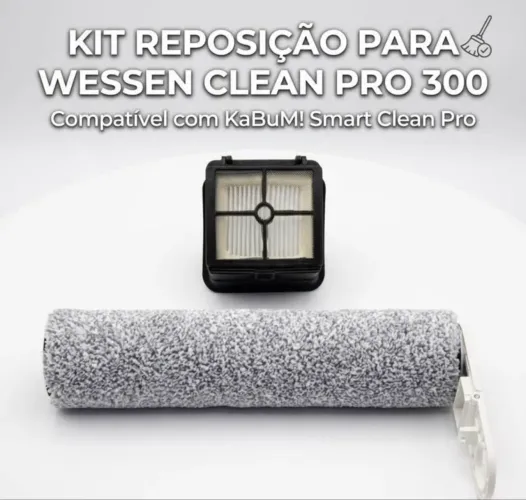 Kit de Reposição Original / Refil: Rolo MOP + Filtro HEPA ?