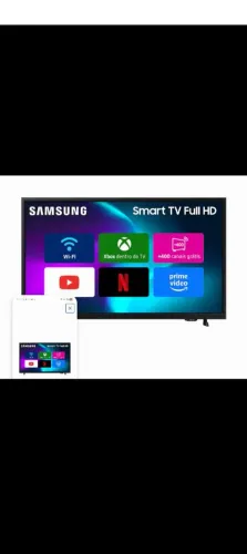Tv Smart Samsung 43 polegadas HD lacrada nota fiscal e garantia 01 ano.